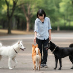 散歩中の犬が寄ってくるスピリチュアルな意味と幸運のサイン