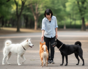 散歩中の犬が寄ってくるスピリチュアルな意味と幸運のサイン